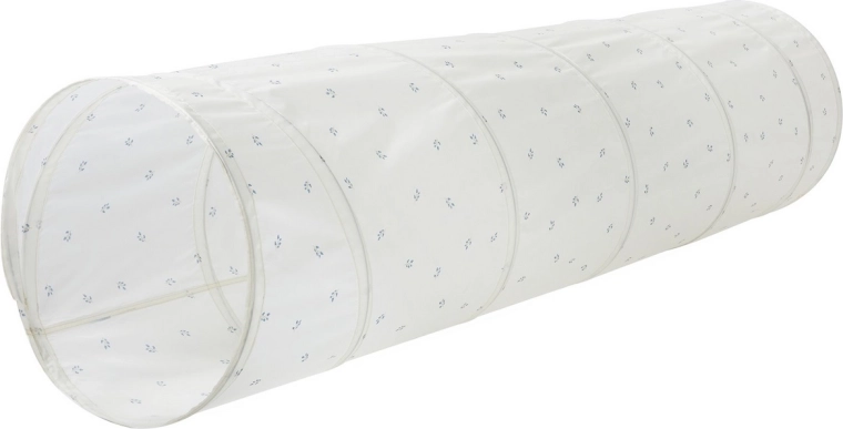 3 Sprouts dětský hrací tunel z recyklovaného polyesteru Blueberry Ivory