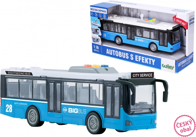 Autobus s Efekty pro Děti 29 cm