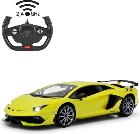 Jamara Lamborghini Aventador SVJ RC auto 1:14 žluté 2,4 GHz