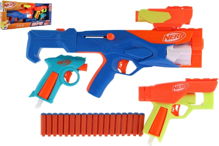 Nerf N Series Gear Up Pack sada blasterů - 3 ks