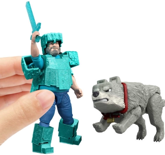 Dvě ikonické postavy z Minecraftu