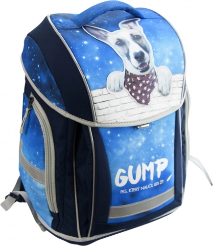 Školní batoh GUMP modrý