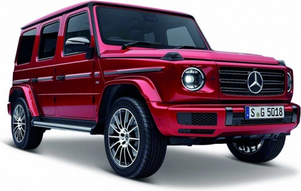 Sběratelský model MERCEDES-BENZ G-Class 2019 1:25 červený