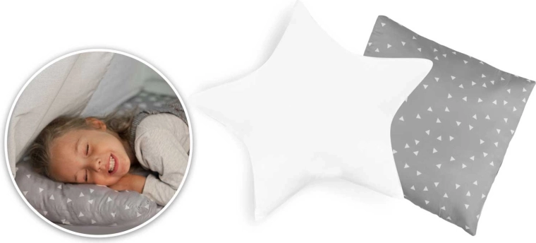 Měkká podložka a 2 polštářky v sadě