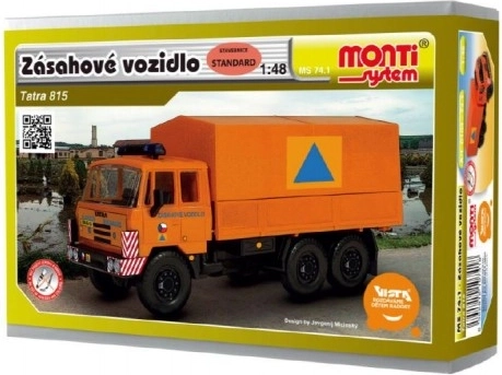 Seva Monti System zásahové vozidlo Tatra 815 1:48 – stavebnice