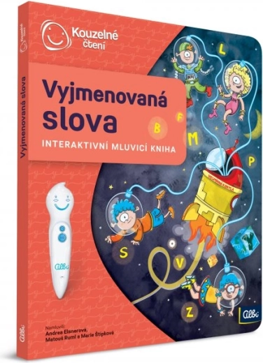 Albi Kouzelné čtení interaktivní kniha Vyjmenovaná slova