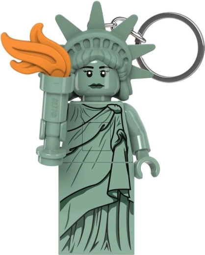 Lego minifigures svítící přívěsek socha svobody