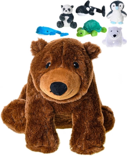 Plyšové zvířátko Ecobuddies 25 cm - 1 kus