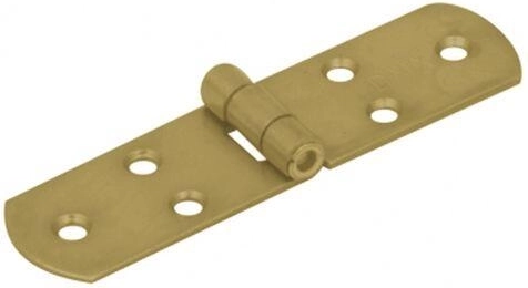 Závěs francouzský 120 × 33 × 2,5 mm žlutě pozinkovaný