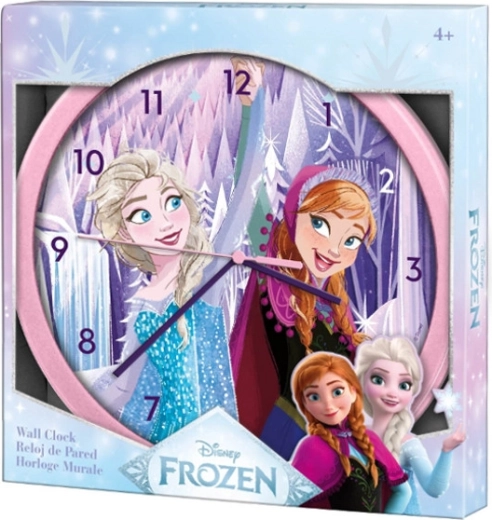 Nástěnné hodiny Frozen 25 cm - 1 kus