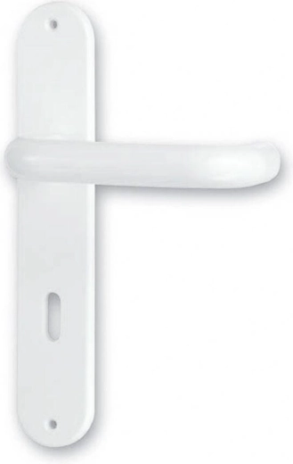 klika standard bílá plastová 90 mm