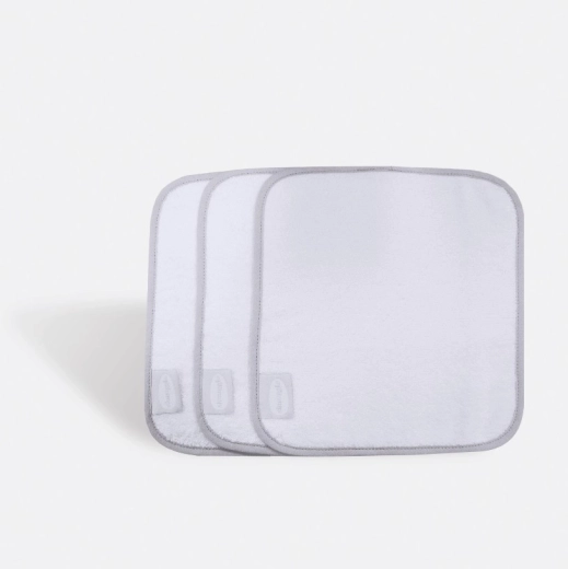 Shnuggle žínky white (3 ks)