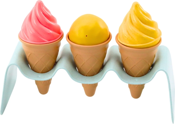 Kreativní zmrzlinárna v písku