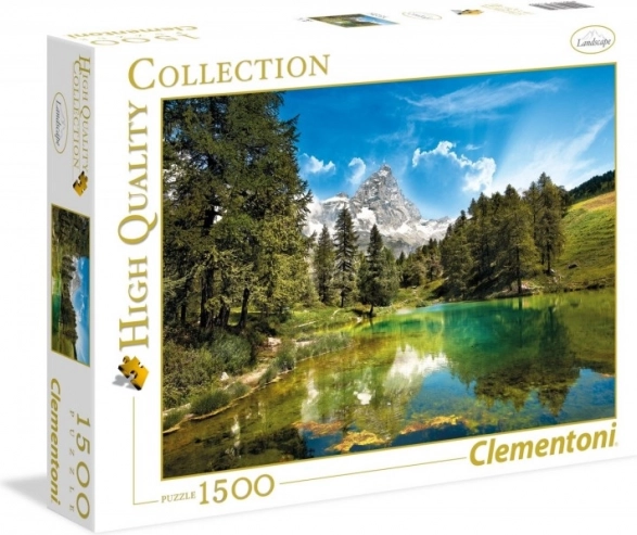 Puzzle 1500 dílků Blue Lake – Clementoni High Quality Collection