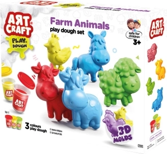 Art Craft sada na modelování domácí zvířátka 168 g