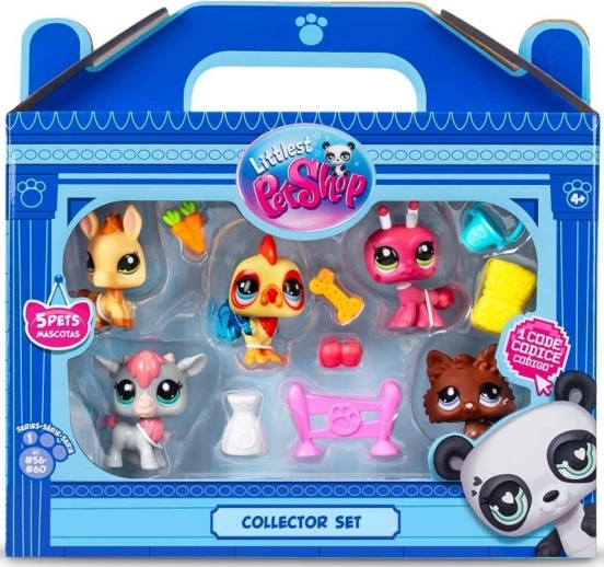 Sada zvířátek Littlest Pet Shop LPS 5ks