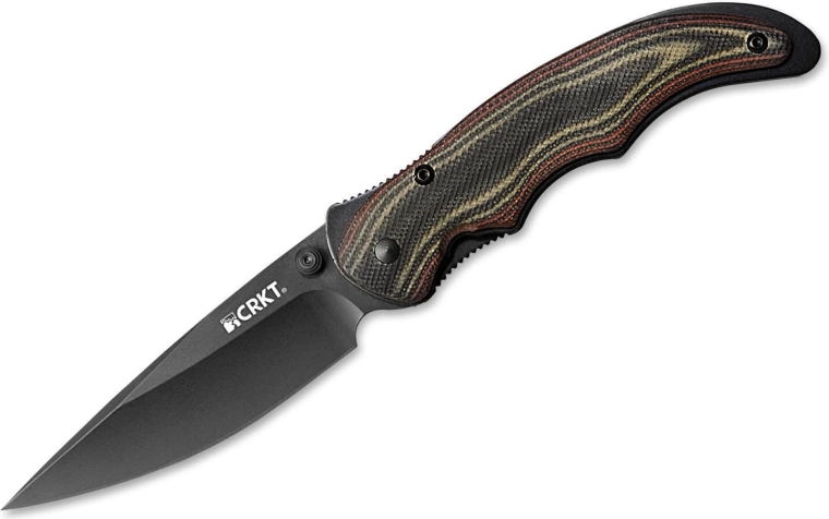 Zavírací nůž CRKT Endorser Black G10 8,1 cm