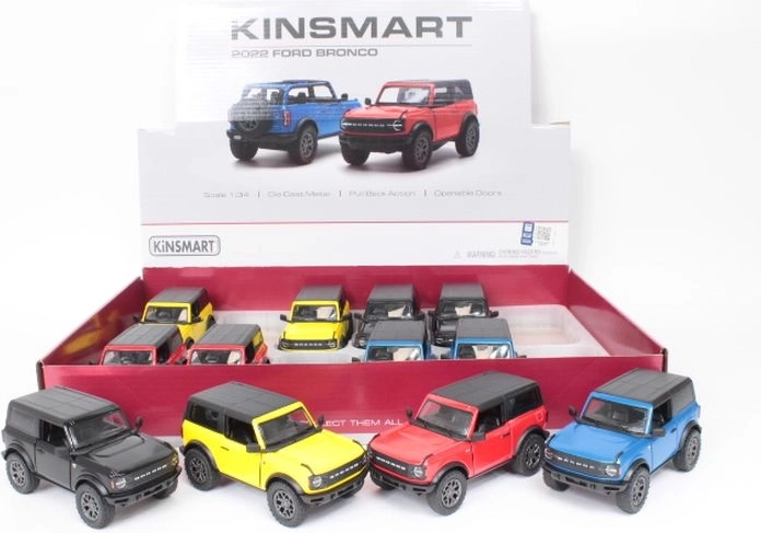 Model auta Ford Bronco hardtop 2022 - 1 kus