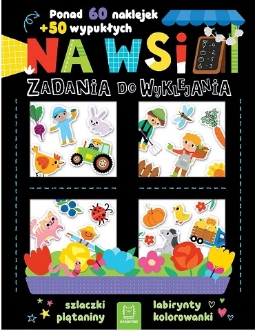 Zadání s nálepkami na venkově (60 nálepek)