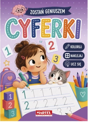 Staň se géniem. Číslice se samolepkami