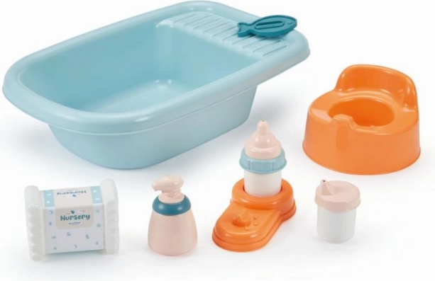 Dětská vanička a nočník pro panenku 32 cm