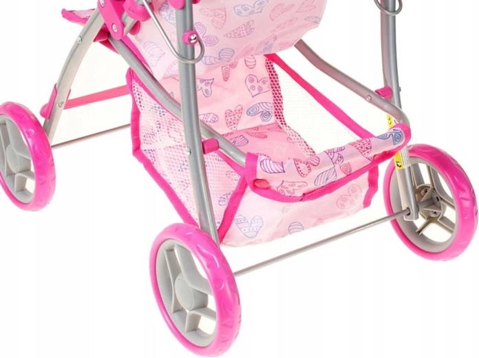 Snadná montáž a pěkný růžový design se srdíčky