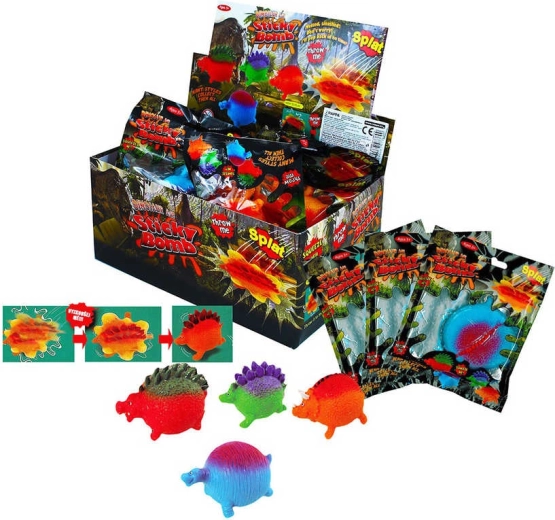 Rappa lepkavá házecí bomba dinosaurus - 1 kus