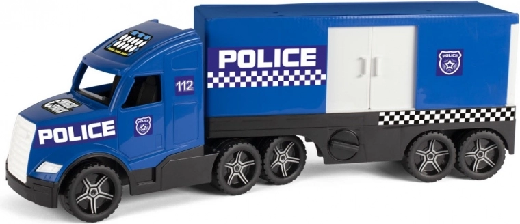 Policejní kamion s kontejnerem MAGIC TRUCK ACTION