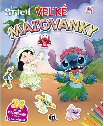 Velké omalovánky Lilo & Stitch