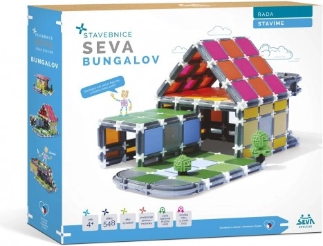 Stavebnice SEVA Stavíme Bungalov