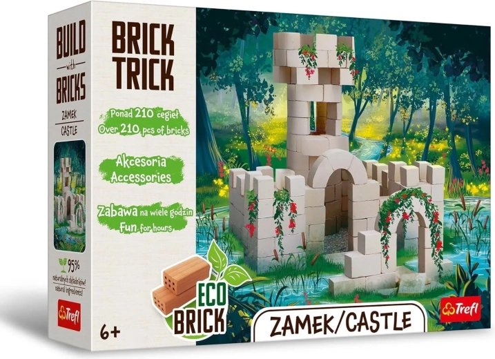 Trefl Brick Trick stavebnice zámek, 210 dílů