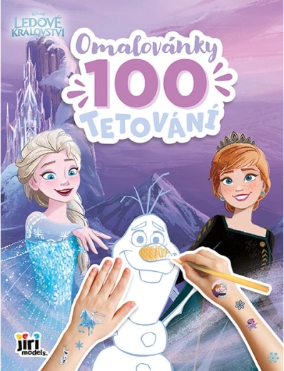 Omalovánky a 100 tetování Frozen – Ledové království