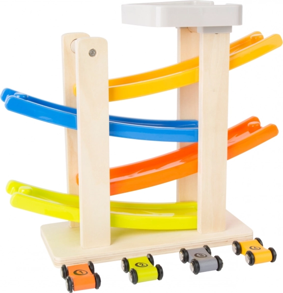 Klip klap dráha s 4 autíčky