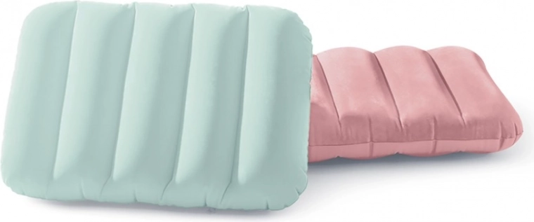 Nafukovací gumotextilní polštářek 43 × 28 × 9 cm, cestovní a outdoorový