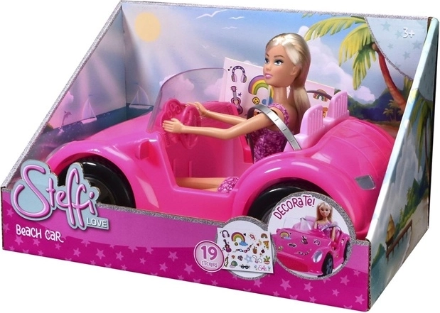 Steffi Love plážové auto s panenkou