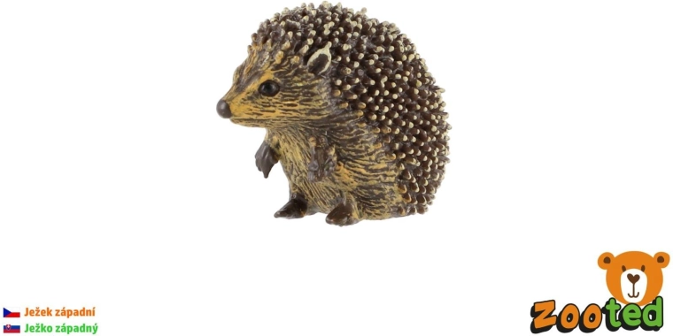 Figurka ježka západního Zooted 4 cm