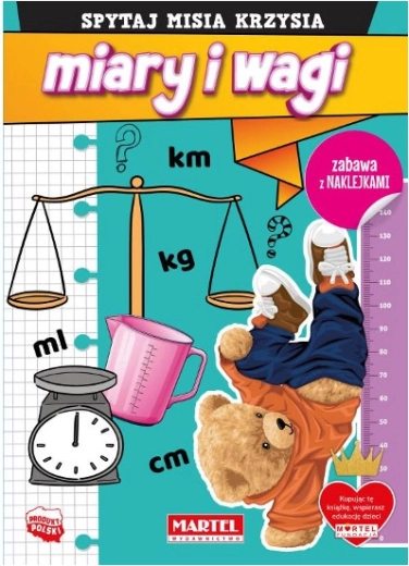 Zeptej se medvídka Kryštůfka: míry a váhy se samolepkami