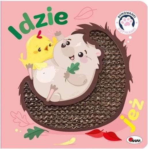 Rymowanki Dotykanki: Idzie jež – senzorická dotyková knížka pro nejmenší