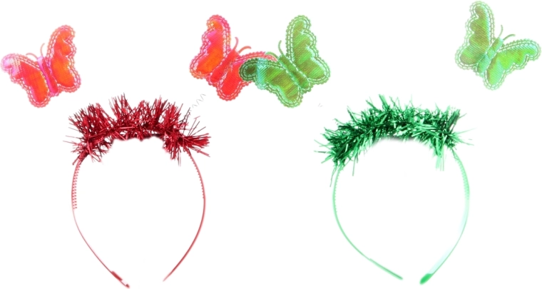 Kouzelná hůlka a čelenka s motýlky