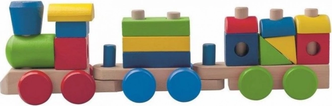 Dřevěný skládací nákladní vláček WOODY
