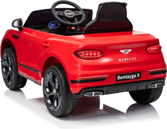 Elektrické odrážedlo BENTLEY Bentayga S – červené
