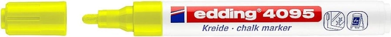 Křídový popisovač edding 4095 – Neonově žlutá