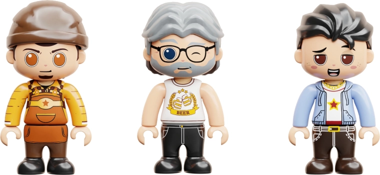 Minifigurky pro dokončení scény