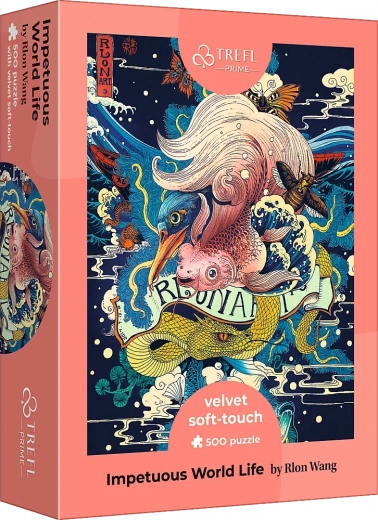 Trefl puzzle Velvet Soft Touch: Nespoutaný svět života 500 dílků (UFT)