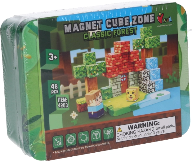 Magnetická stavebnice Classic Forest - 48 ks
