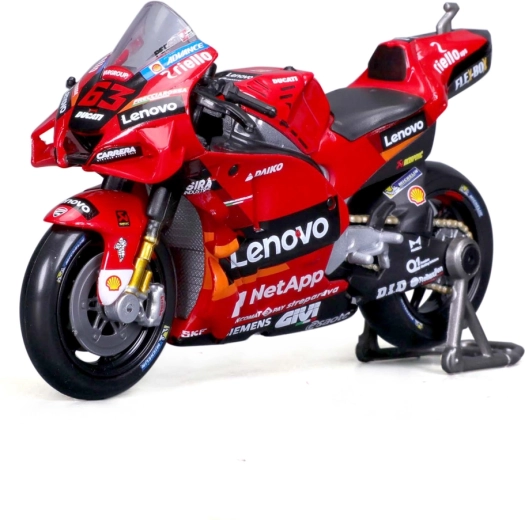 Motocykl Ducati Lenovo team 2022 Francesco Bagnaia 1:18