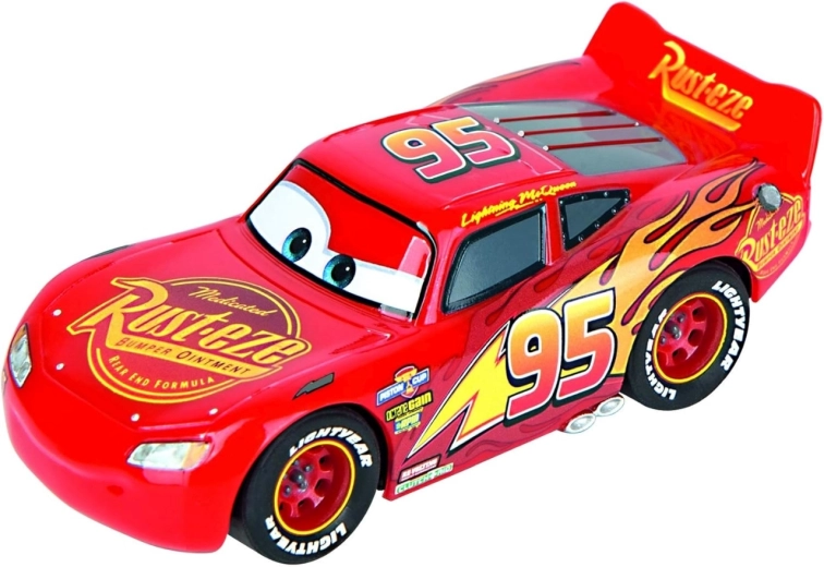 Lightning McQueen s detailním vzhledem