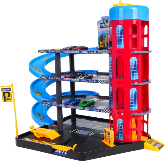 Manuální výtah a tři patra zábavy