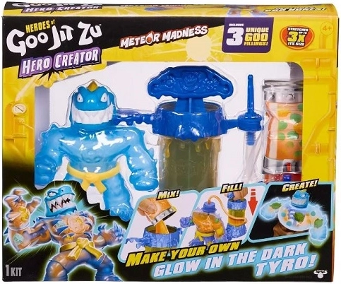 Heroes of Goo Jit Zu hero creator tyro svítící ve tmě
