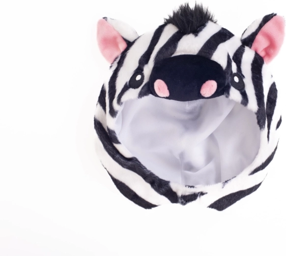 Odnímatelná zebra mikina pro interaktivní hru